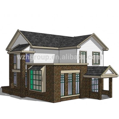 Super quality steel structure Prefab House beach villa design