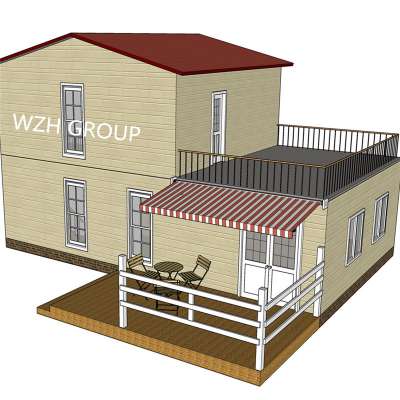 New design light steel Modern Prefabricated House dwelling prefabricated house villa